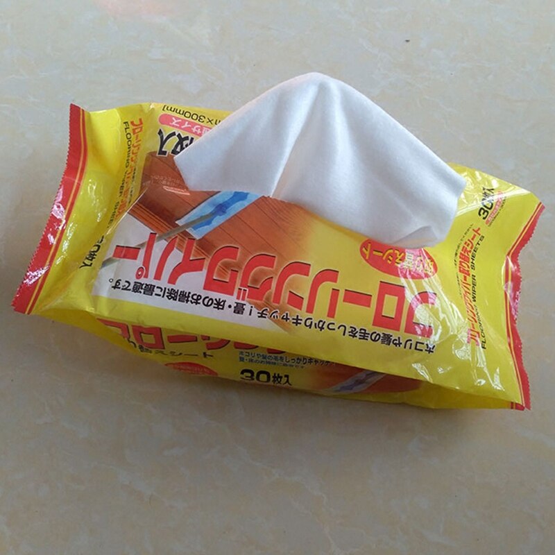 180PCS Disposable Sheets Floor Cleaning Wipe Electrostatic Mop Dust Paper