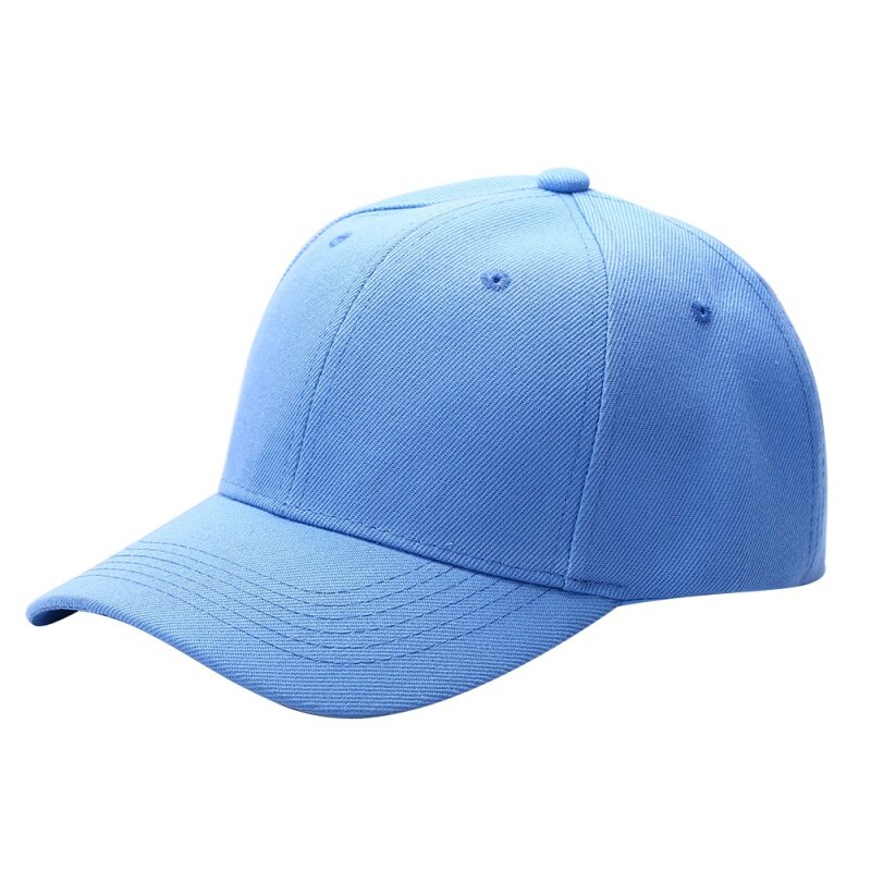 Unisex Sport Baseball Cap Unisex Curved Visor Hat Hip-Hop Adjustable Peaked Hat Visor Caps Solid Color: QL