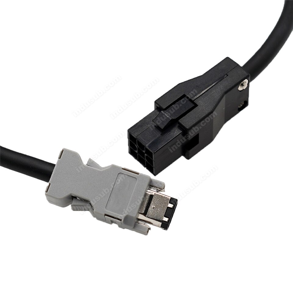 MFECA0100EAD-Cable codificador de servomotor serie A6, Cable de señal de controlador, línea de retroalimentación 9p MS-6P A 10m