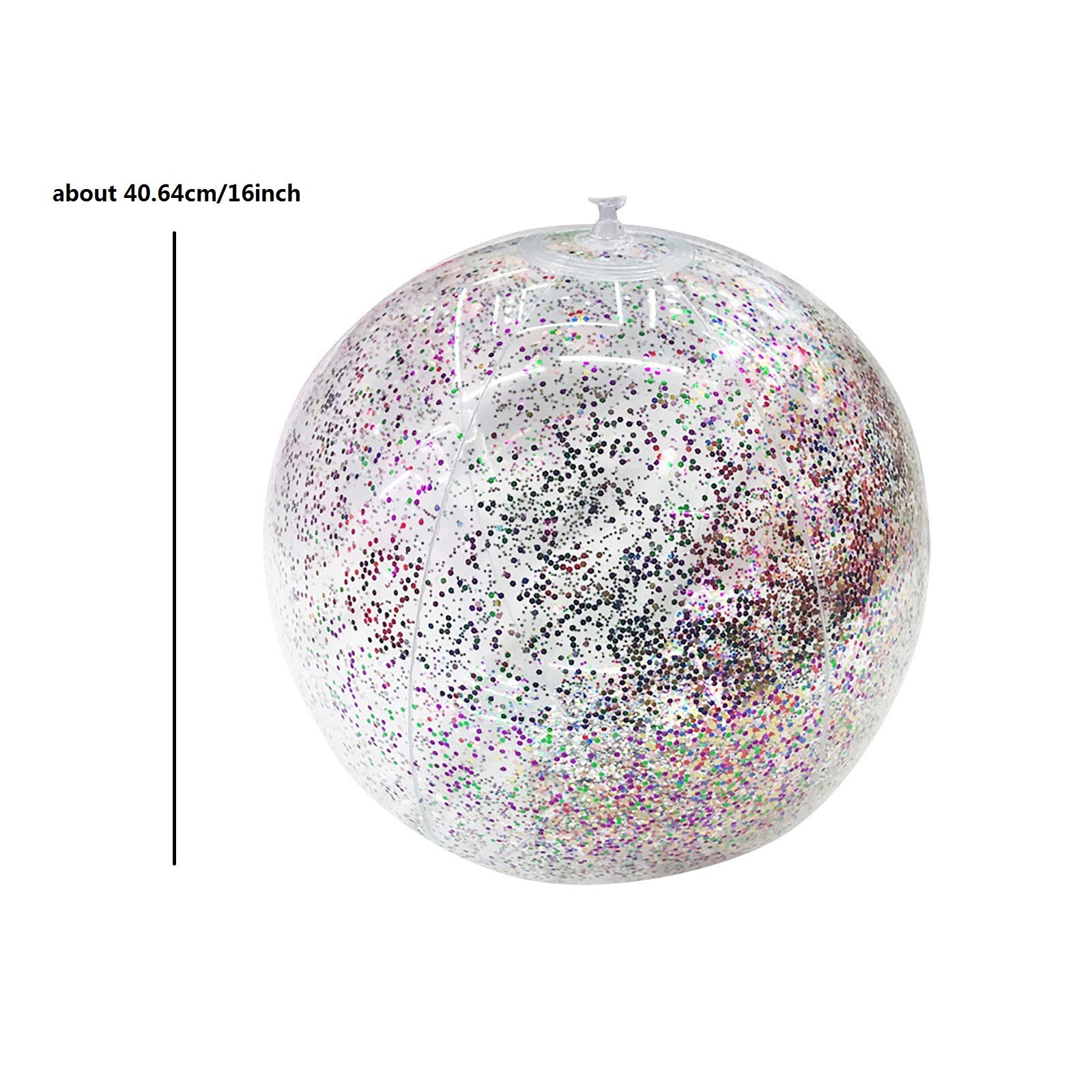 Pailletten Strand Ballenbad Speelgoed Ballen Confetti Glitter Opblaasbare Duidelijke Ballen Zwembad Zwembad Play Party Water Game Strand Sport: A