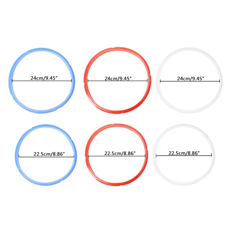 Silicone Sealing Ring 6/8 Quart For Instant Pot Electric Pressure Cooker