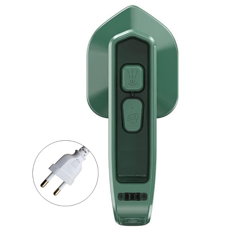 Micro Steam Iron Handheld Household Portable Mini Ironing Machine Garment Steamer Home Travel: EU