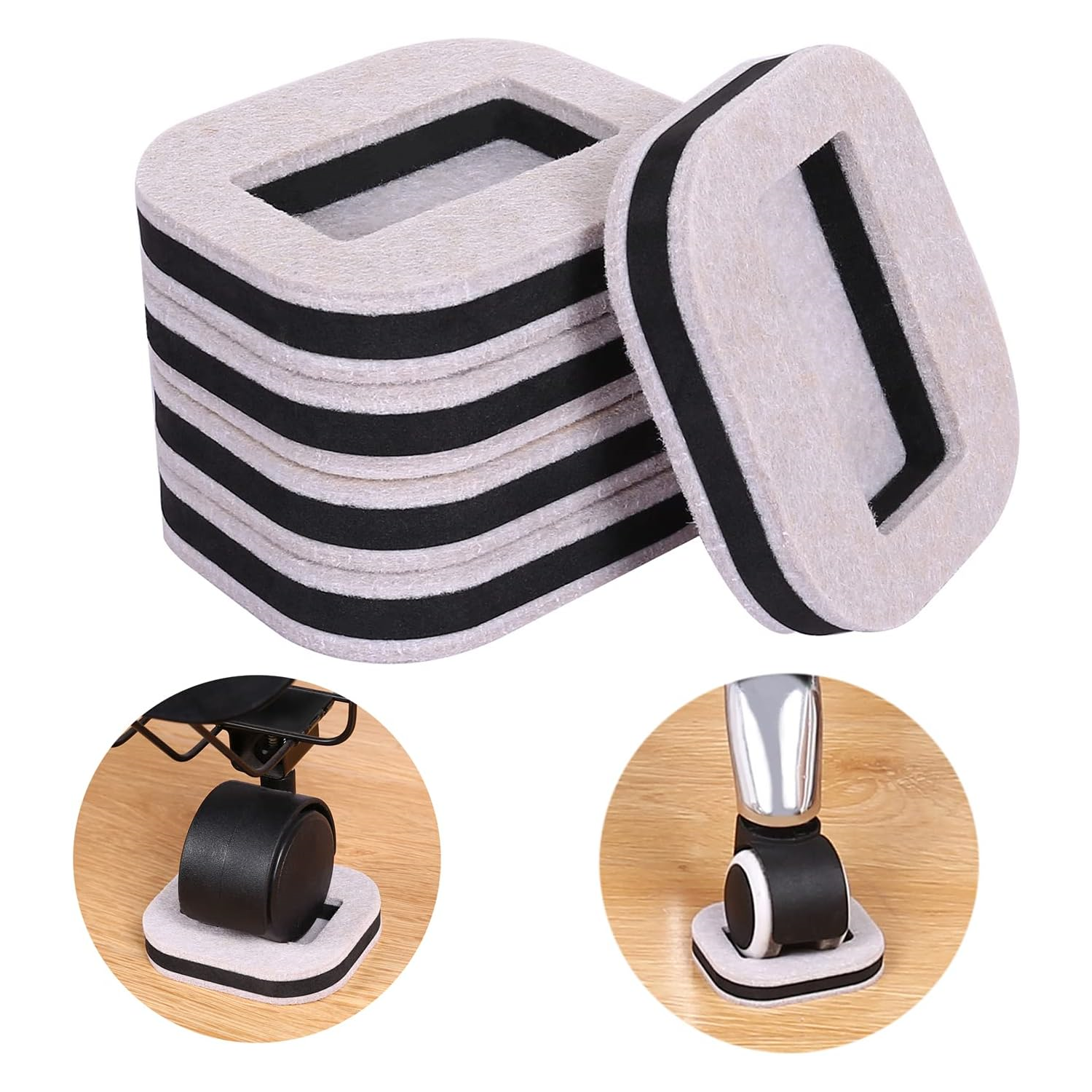 Bürostuhl Rad Stopper Möbel Caster Tassen Holz Boden Protektoren Anti Vibration Pad Stuhl Roller Füße Anti-Rutsch-Matte