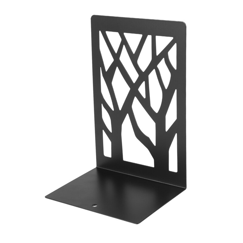 Metal Bookends for Heavy Books - Book Ends,Bookends for Shelves,Bookend Supports on Office Desk,Book Shelf Holder Home