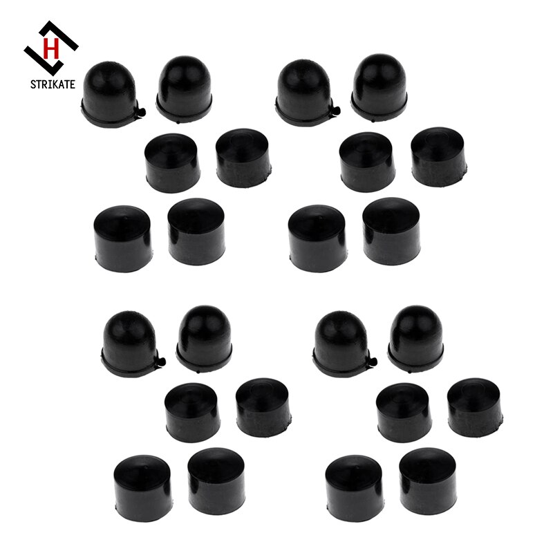 24pcs Skateboard Skateboard Longboard Truck Replacement Pivot Cups Hardware Outdoor Skateboarding Longboard Parts Rebuild Set: Default Title