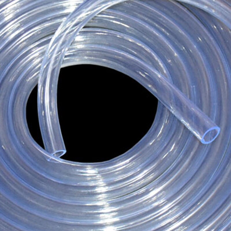 Manguera flexible de PVC para riego de jardín, Tubo Transparente de agua de riego de 1/2 ", 3/4", 24mm, 16mm, 20mm, 24mm, 5m