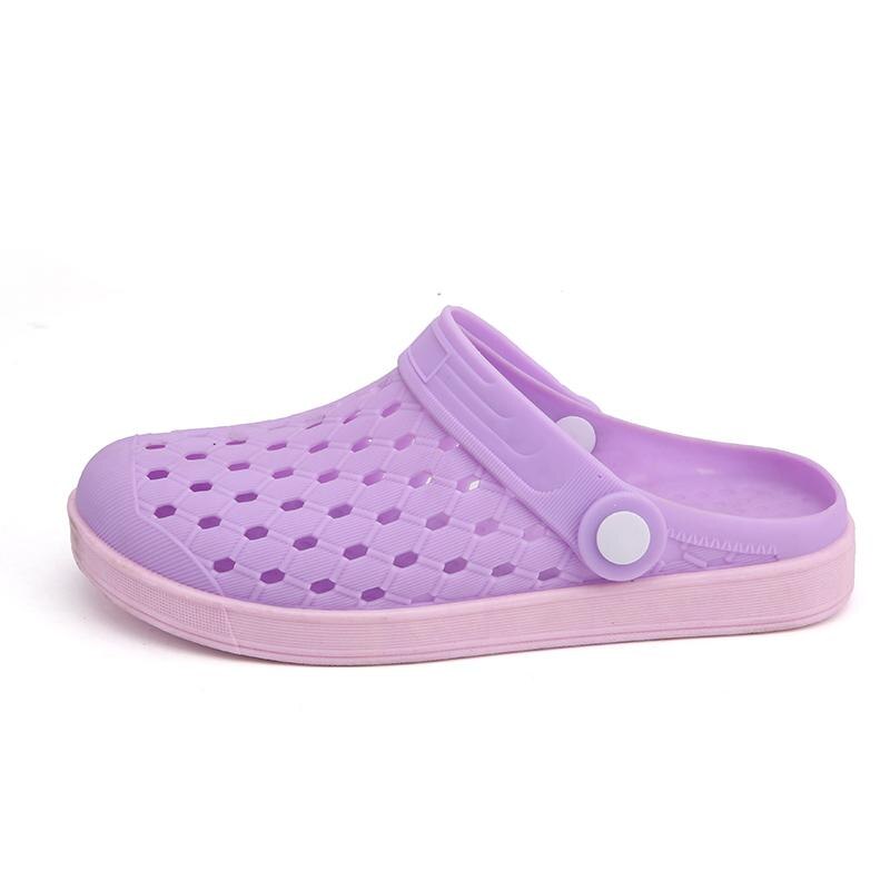 Tuin Slippers Water Schoenen Vrouwen Vissen Sport Zomer Strand Aqua Slipper Outdoor Zwemmen Sandaal Tuinieren Schoenen: Paars / 6