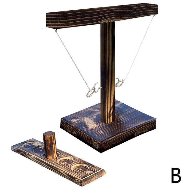 Party Toys Leisure Industrial Style Bar Drink Shop Hooks Interactive Game For Bars Fast-paced Wooden Home Handmade H4X5: B