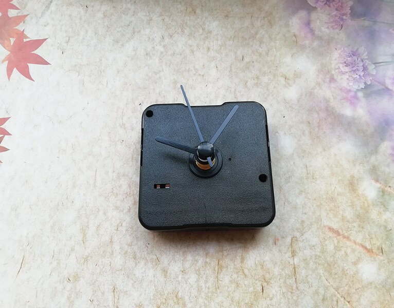 50PCS Metal Black Short Quartz Clock Movement Hands DIY Desk Clock Accessories