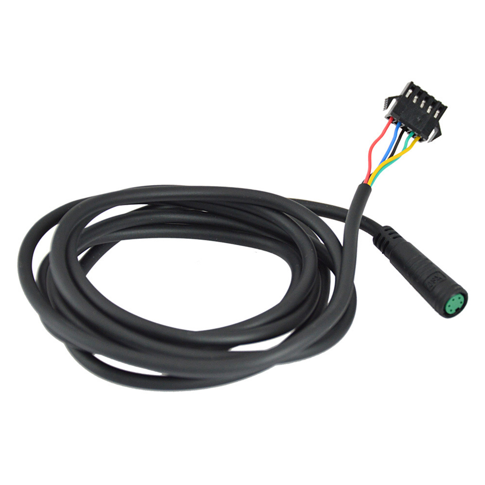 5pin 1.7m E-bike Adapter Converte Cable E-bike Accessories E-bike Adapter Cable Electric Bicycle Extension Cable