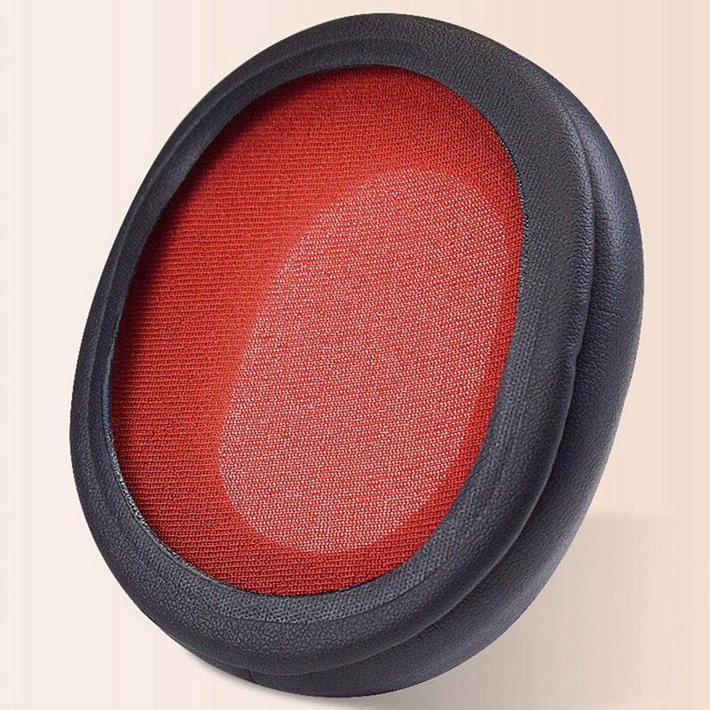 2 pieces for audio-technica ath -ws990 headphone case, pu leather ear pads