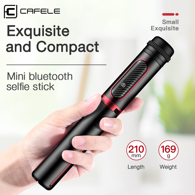 Cafele Selfie Stick Bluetooth wireless flexible Tripod For Phone Gimbal Stabilizer Black Smart AI Gimbal селфи палка Stick