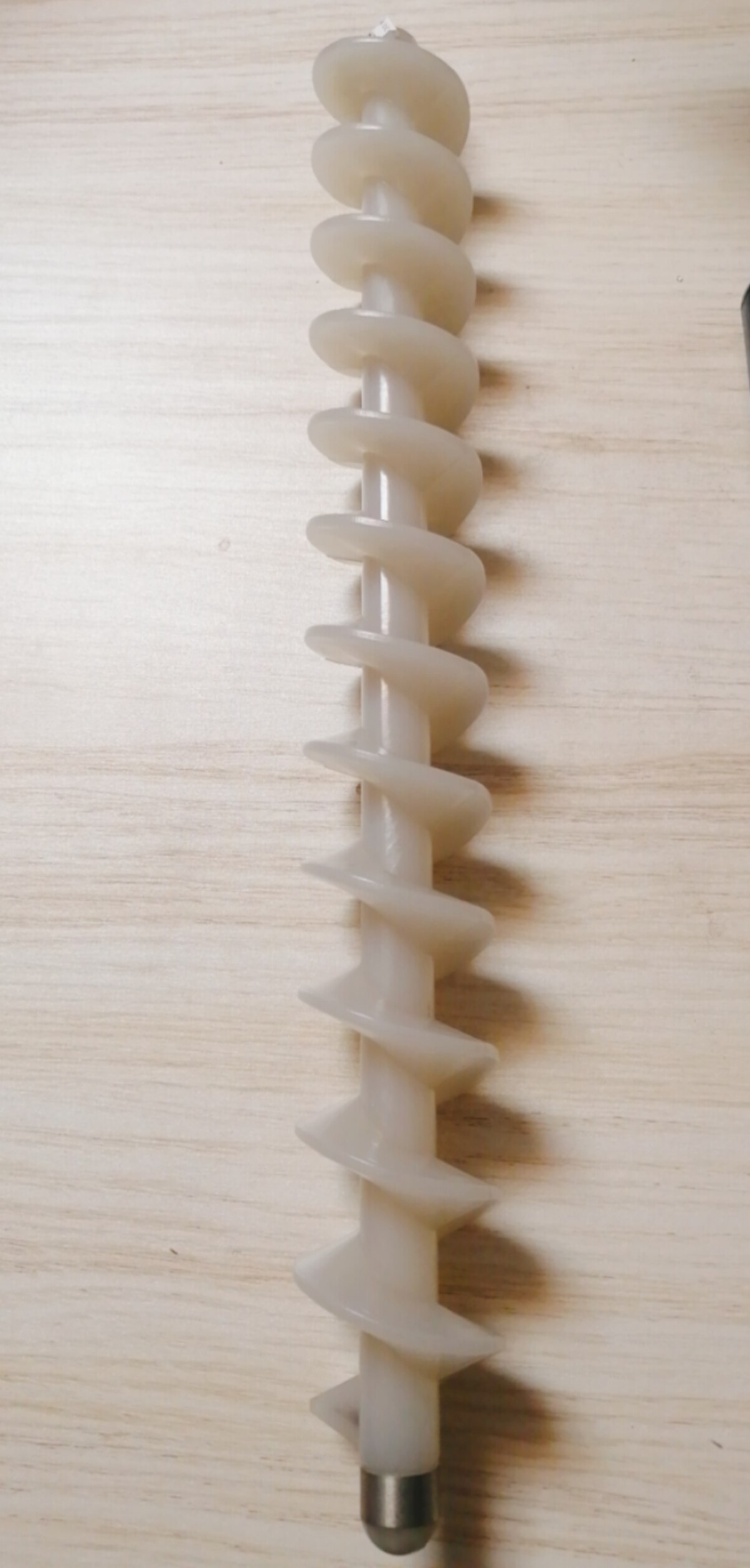 1pcs PP Auger/ Stainless steel Auger For 80cm Five Tiers Commercial Chocolate Fountain Ant-8086 Ant-8060 General Plastic Screw: PP Auger
