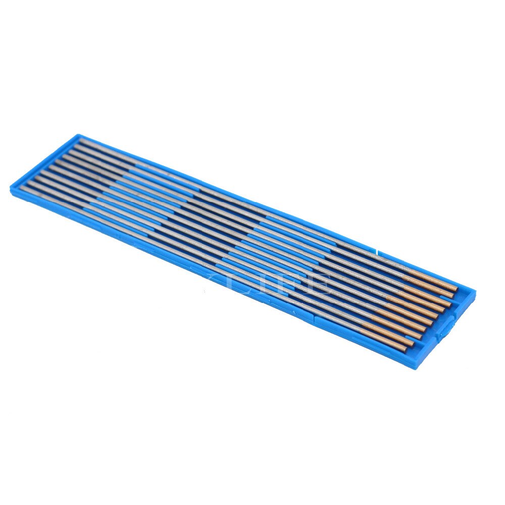 10 x WL15 Lanthan Schweißen Wolfram Elektrode Goldene Spitze 5/64 &quot;x 6&quot; Mit fallen