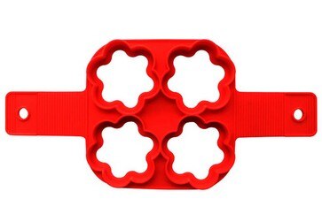 1PC Non Stick Flippin' Pancake Maker Silicone Pancake Snake Cake Molds Flippin Fantastic Easy Pancake Egg Ring Maker OK 0514: Gray