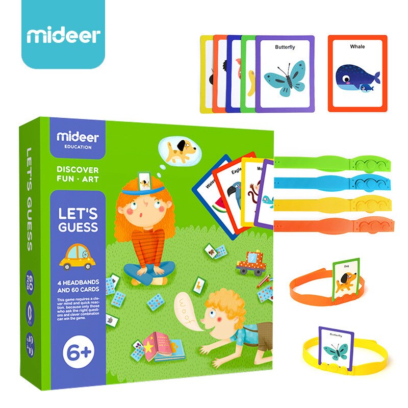 Lassen sie's vermutung kognitiven karte spielzeug party gussing spiel für kinder spaß kunst kinder interaktive puzzle party spiele