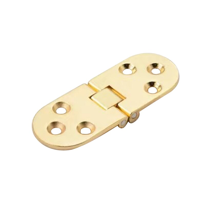 Myhomera dobradiça da tabela do armário, dobradiça do armário dobrável da liga de zinco, dobradiça do armário, 2.3*80*30mm escondido apoio parafusos, parafusos: Golden