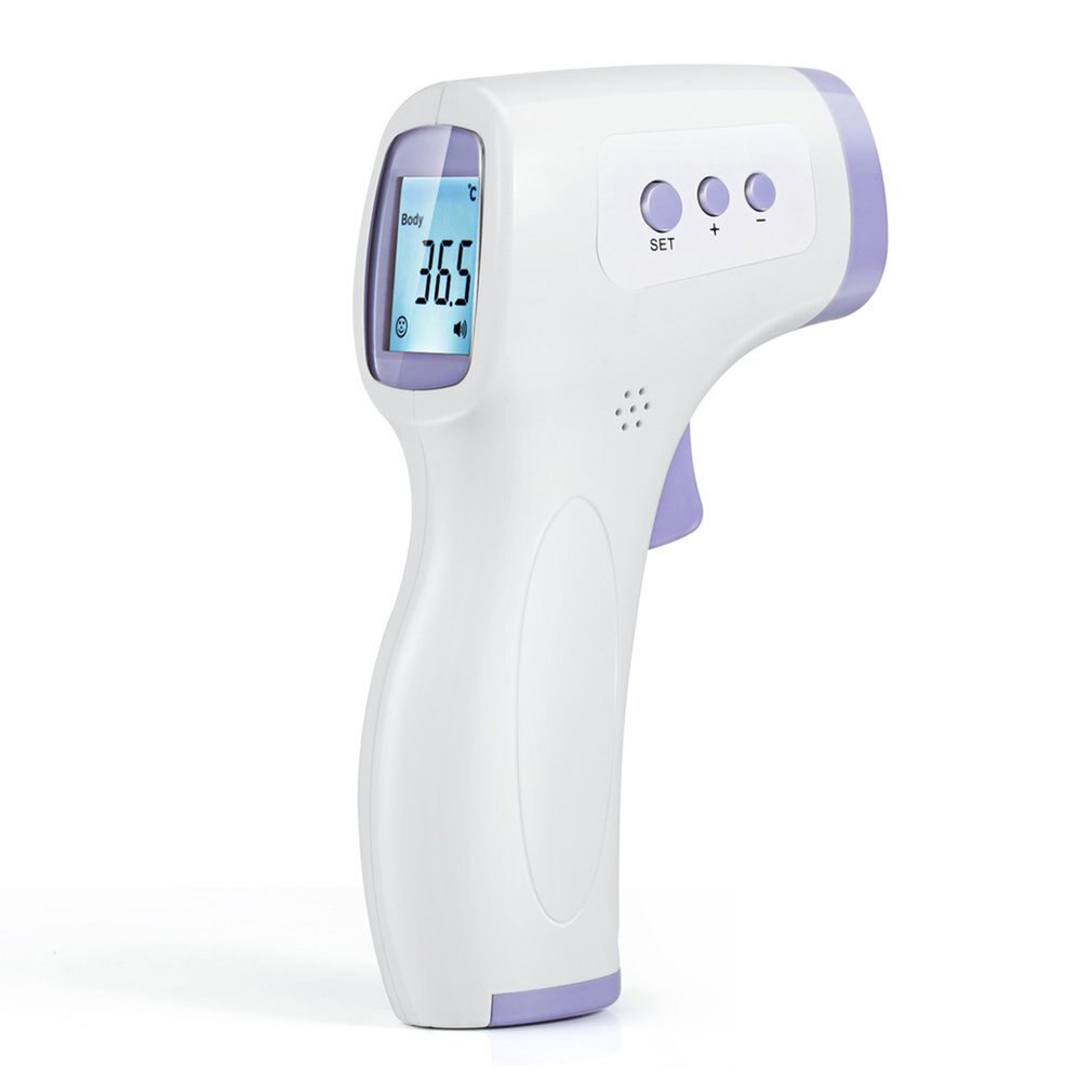 Non-contact Infrared Sensor Forehead Handheld Thermometer LED Display IR Temperature Sensor Gun °C/°F Fast Measurement