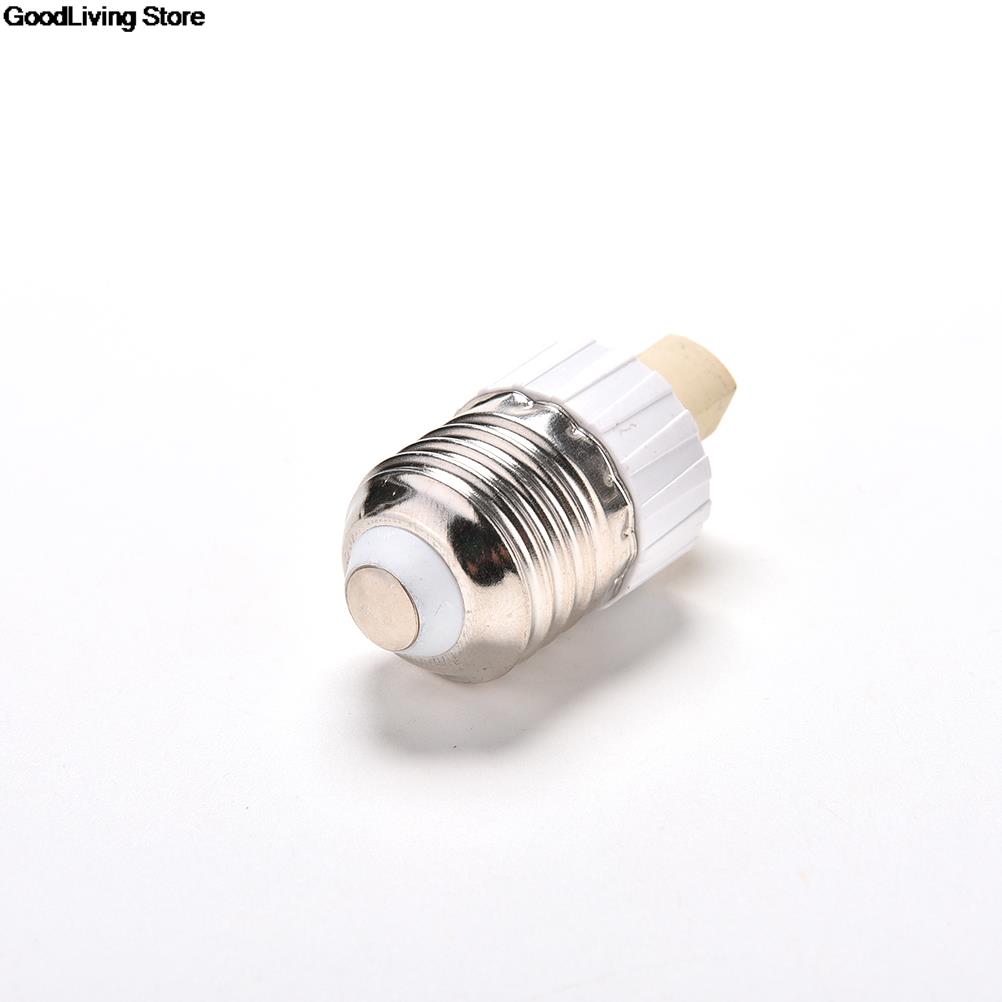 Adaptador de lámpara de bombilla LED halógena CFL, Base de enchufe macho a G9 hembra E27 útil