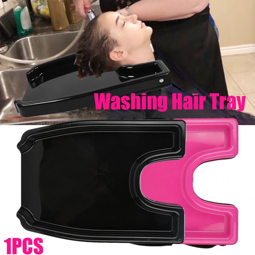 Portable Shampoo Tray Washing Hair Sink Basin for Patient Elderly Salon Hairdressing Styling Home Hair Wash Tray Hair Care Tool