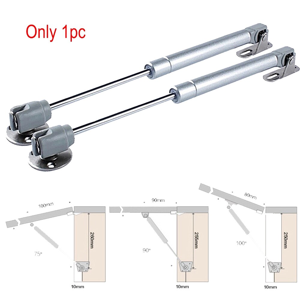 Schrank Aluminium Hydraulische Unterstützung Stange Kleiderschrank Heben Unterstützung Schrank Tür Dämpfung Scharnier Möbel Hardware-