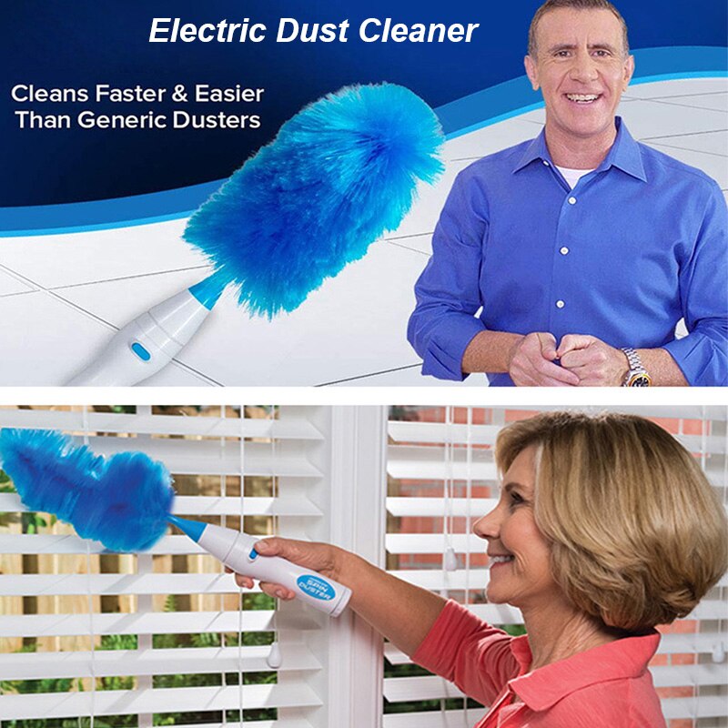220v elektrische stofzuiger spin plumeau 360 ° verstelbare stofborstel microvezel magic duster instant duster