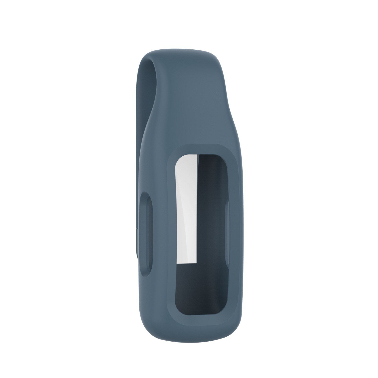 Silicone Case Cover Clasp Clip Holder Replacement Cover Protective Case Skin Clip For Fitbit Inspire-2 Smart Accessories: Navy