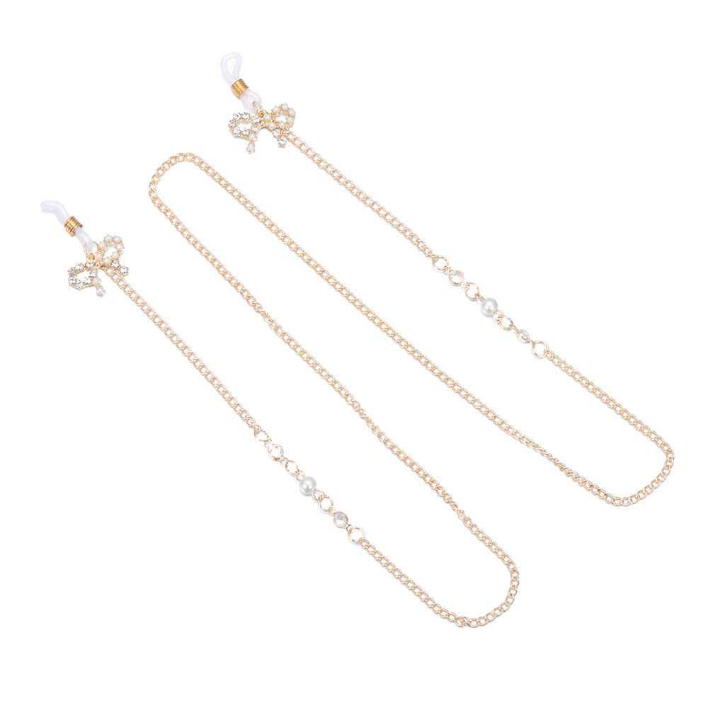 70cm damesbrilkettingen zonnebril leesbril kralen ketting blad brillen koordhouder goud zwart nekband touw