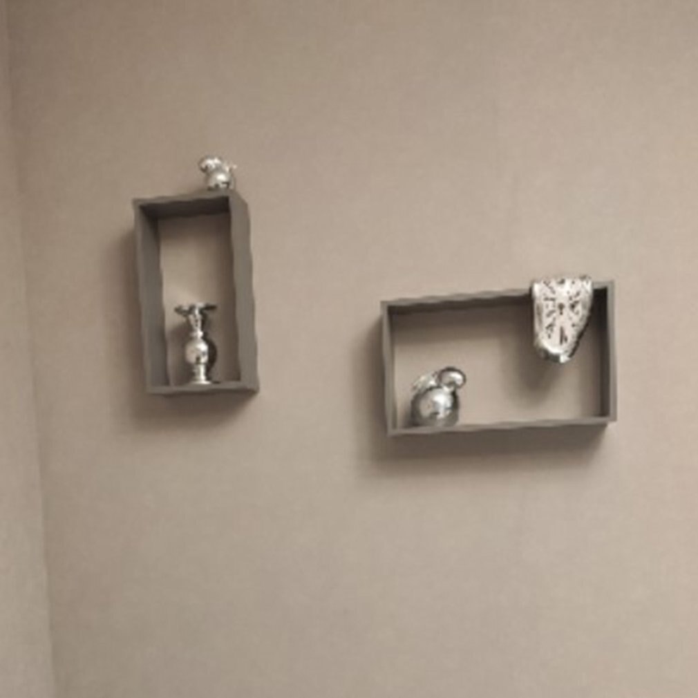 Antik stil inredning roman surrealistisk skrivbord smältande klocka tyst hängande vägg romerska siffror abstrakt konst väggklockor xmas