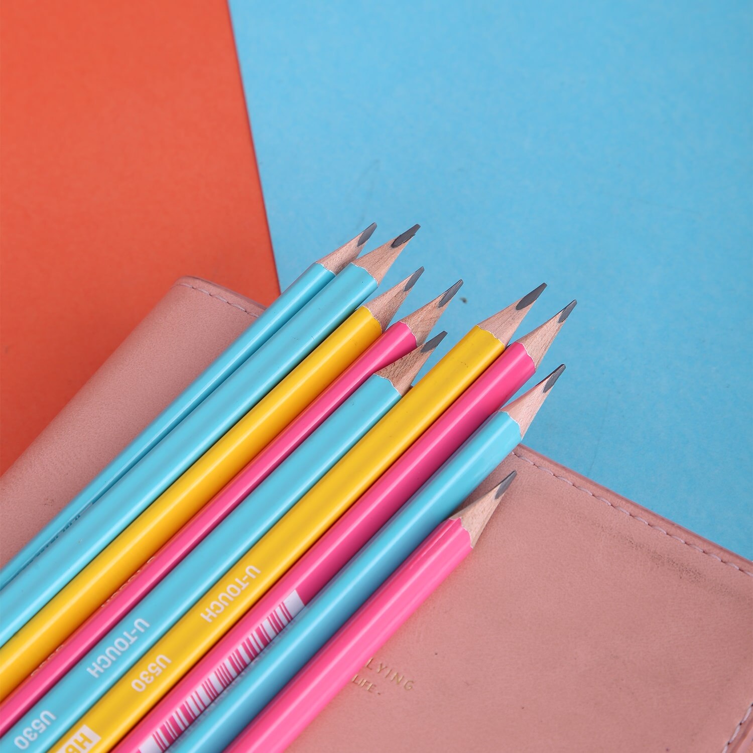 Deli Graphite Pencils for School 1 Box(12PCS) HB/2B Cute Pencil Drawing Pencil Set Pencils for Kids EU53000 EU53100