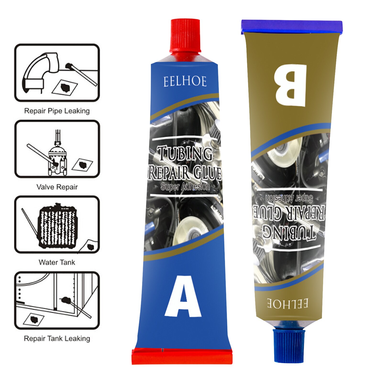 20/50/80/100g Multifunctional Metal Repair Agent Heat Resistant Cold Weld Paste Welding Glue Repair Glue For Household Universal