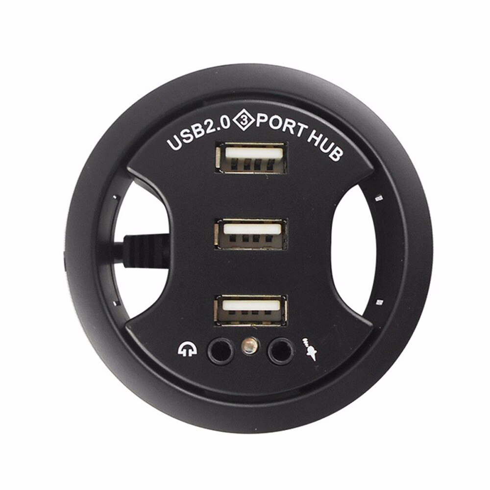 Monteer in bureau 3- -poorts usb 2.0 hub-adapter en externe stereo-geluidsadapter combo usb-hub ugreen type c computeraccessoires #20