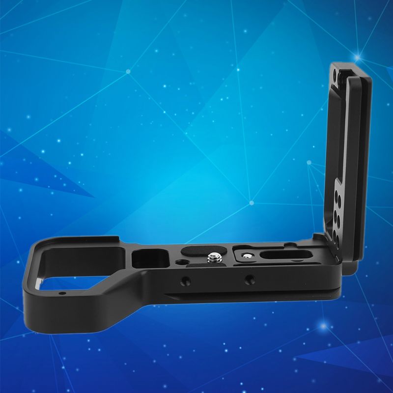 Metalowy uchwyt aluminiowy ściskacz podstawy szybki uwolnienie L płyta montażowa robić kamery lpha ILCE9M2 A7R4 A9II A7RIV