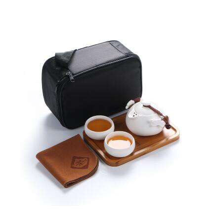 Théière en céramique gaiwan tasse à thé pour puer | Théière chinoise, service à thé portable, verres: Style L