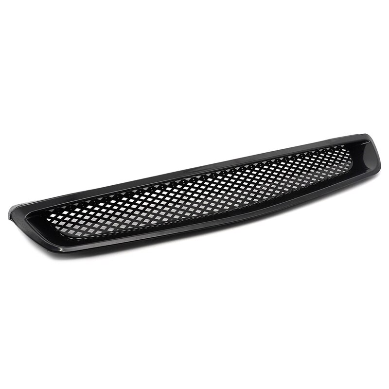 Rejilla de malla para capó delantero de coche, parachoques de carreras para Honda, Civic, EK, CX, DX, EX, HX, LX, Tipo R, años 1999 a 2000, 2 uds.
