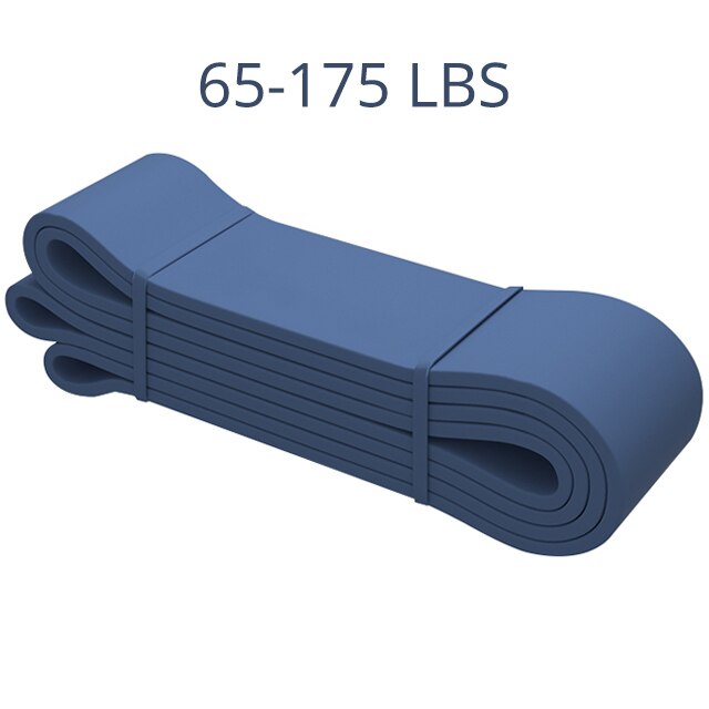 Widerstand Band 208cm Lange ÜSpund Bands für Sport ziehen hoch Yoga strecken Expander Schleife Fitness Band Ausbildung Elastische Gummi Gummi: Blau