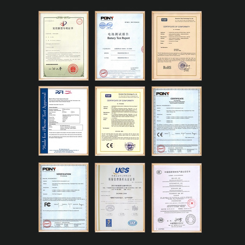 NOHON Hoge Capaciteit Originele Batterij Voor iPhone 6S 6 7 8 Plus 5 5S 5C SE Vervanging Bateria mobiele Telefoon Batterij + Gratis Tools