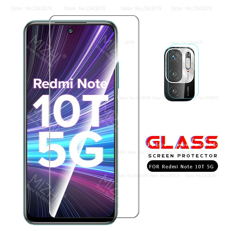 Voor Xiaomi Redmi Note 10 T Beschermende Glas Voor Xiaomi Redmi Note 10 T Screen Protector Xiomi Redmy Niet 10 T Veiligheidsglas Films