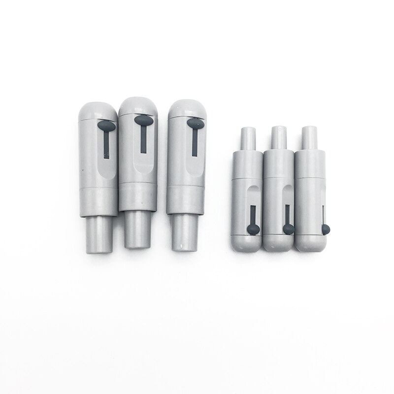 6 stk /3 sæt dental spyt ejektor sugeventiler se hve spids adapter dyse plast til