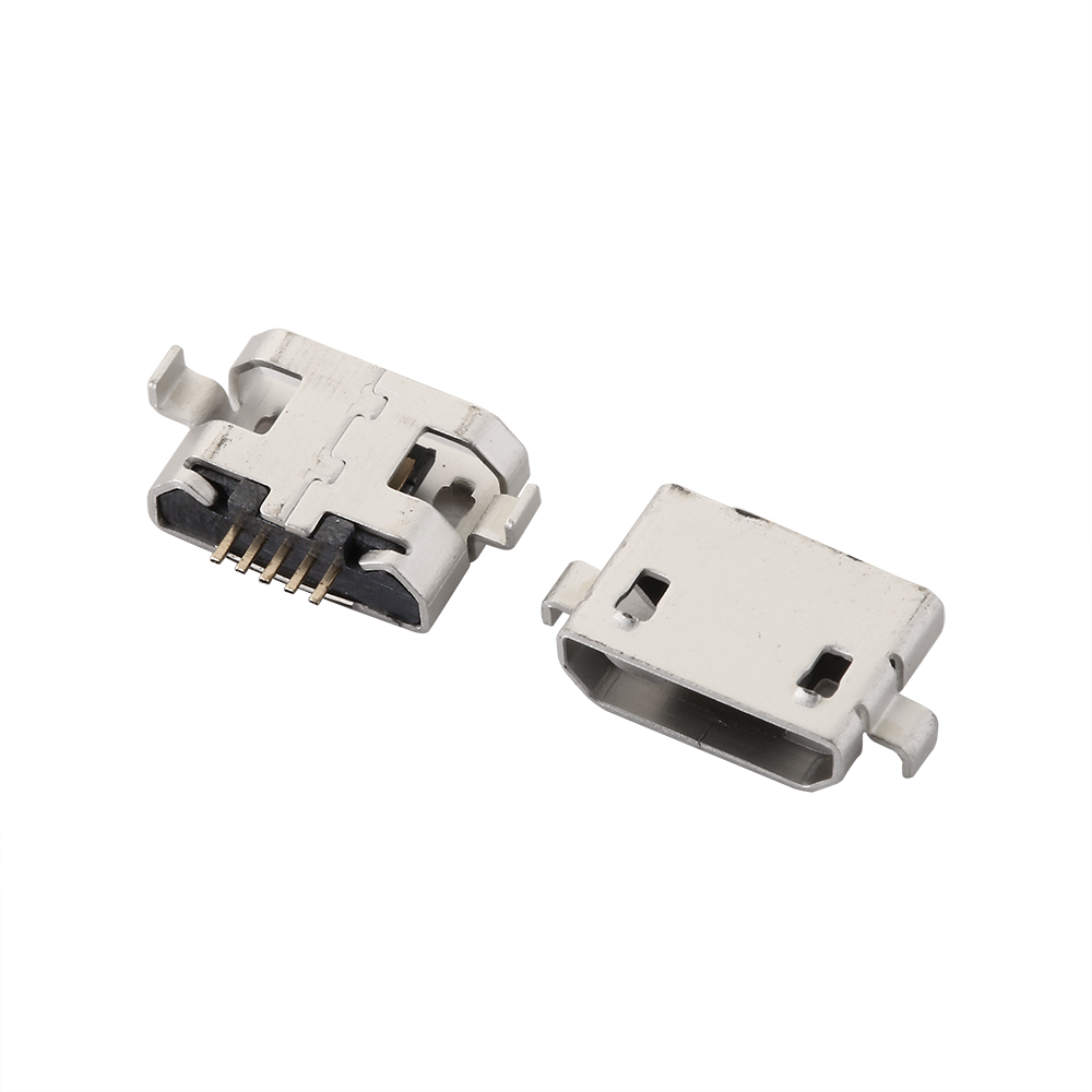 Micro usb 2p 5p jack opladningsport stik dock oplader dip smd til telefon tablets højttalere osv. port stik strømstik