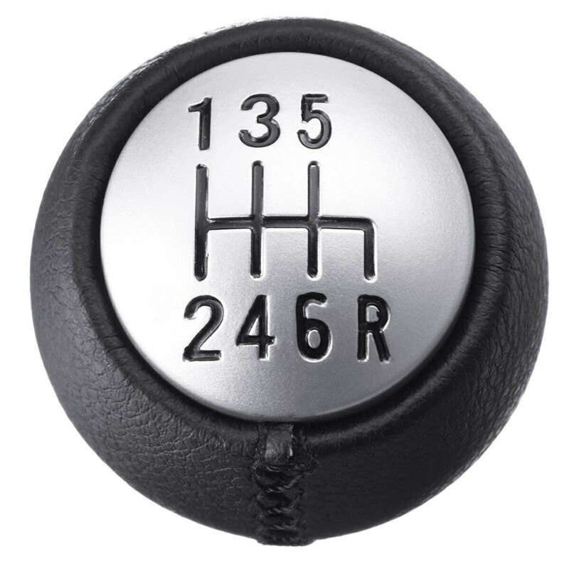 6 velocidades pomo de cambio Manual balonmano para Alfa Romeo GT 147 166 cuero PU