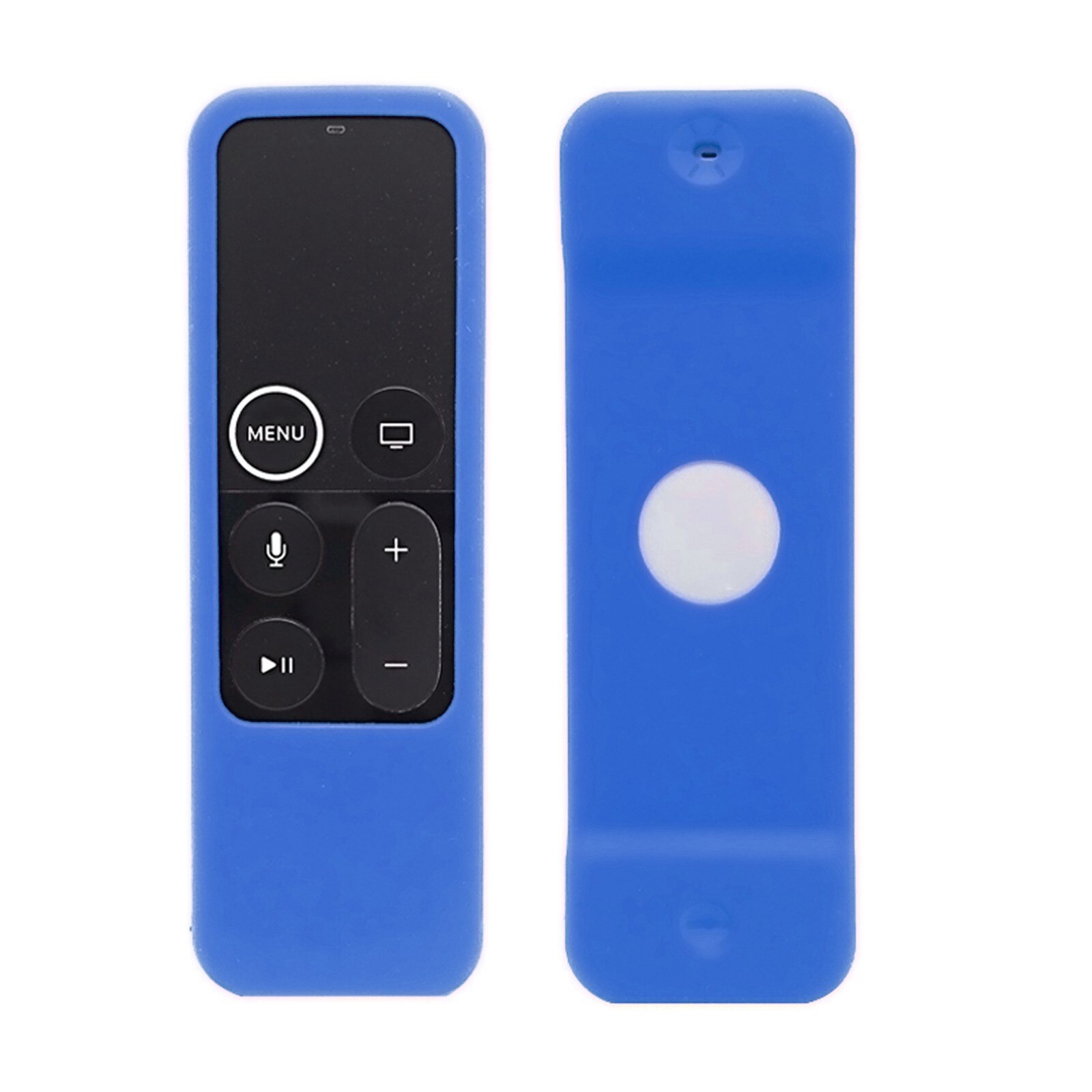 Silicone Remote Case Voor Apple Tv 4K 5th 21 Afstandsbediening Schokbestendig Beschermende Shell Vervanging Remote Case Cover: Blue