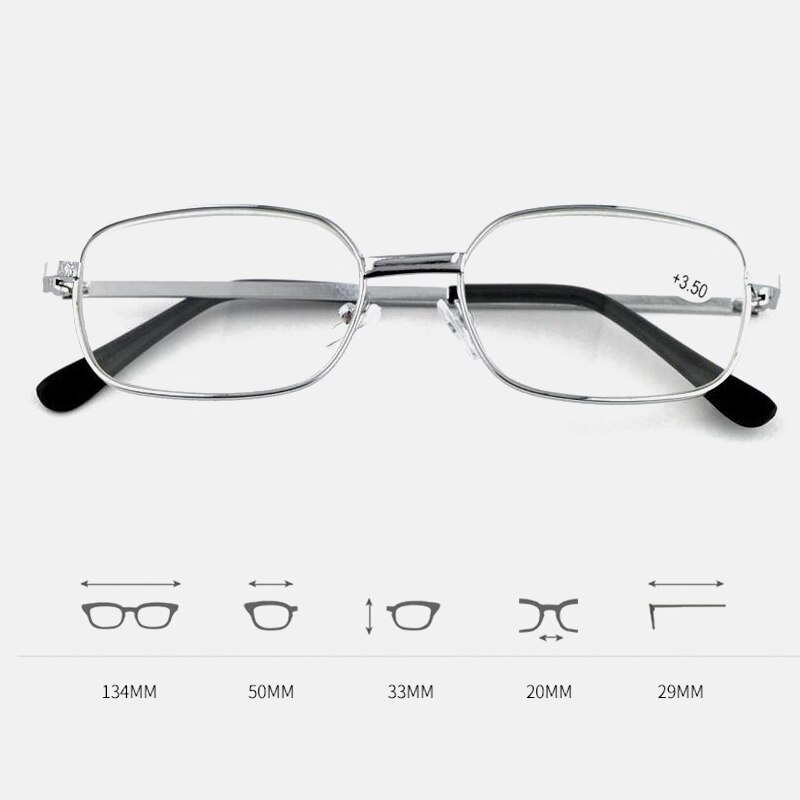 Metal Reading Glasses Resin Reading Glasses Men And Women Lentes De Lectura Reading Mirror