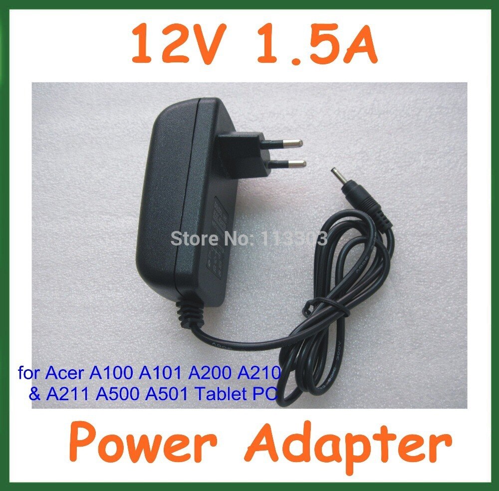 5Stck 12V 1,5 A 18W Ladegerät für Acer Iconia Tab W3 W3-810 A100 A101 A200 A210 A211 a500 A501 für Lenovo MIIX 10 MIIX2 10