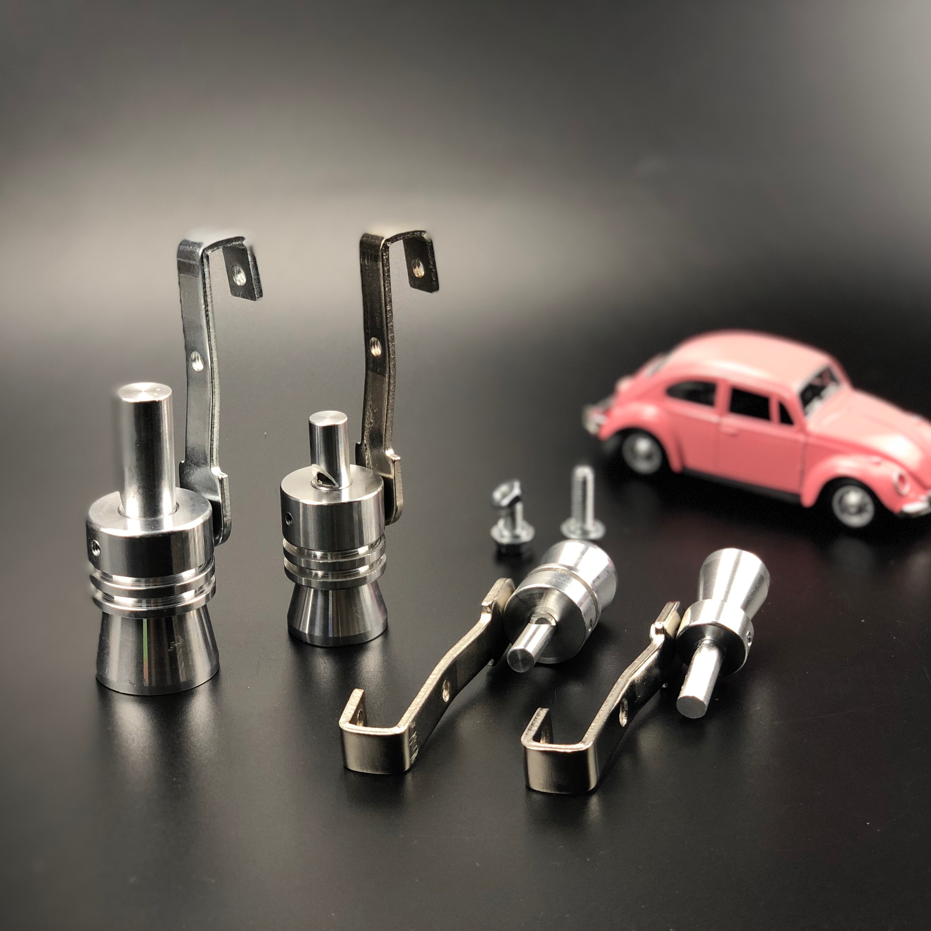 Car Turbo Whistle Silver Universal Fitment for All Vehicles Models S/M/L/XL Diameter Car Accessories