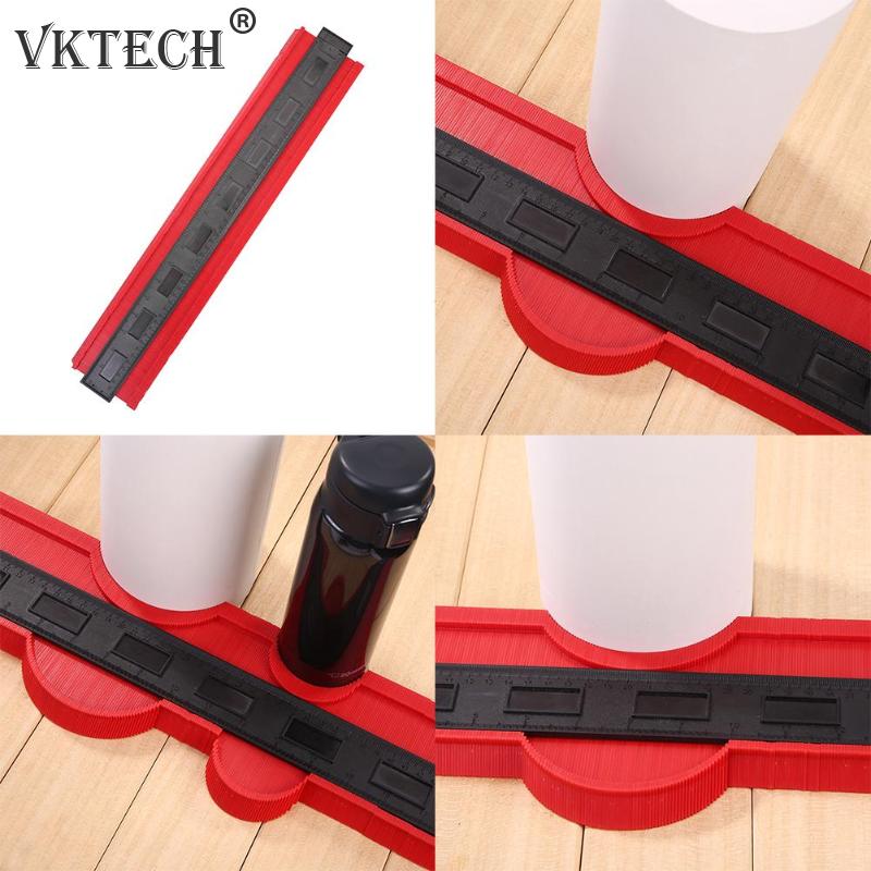 20 Inch Plastic Profile Copy Gauge Contour Gauge Duplicator Tiles Wood Marking Tool Tiling Laminate Tool Floor Measuring Tool