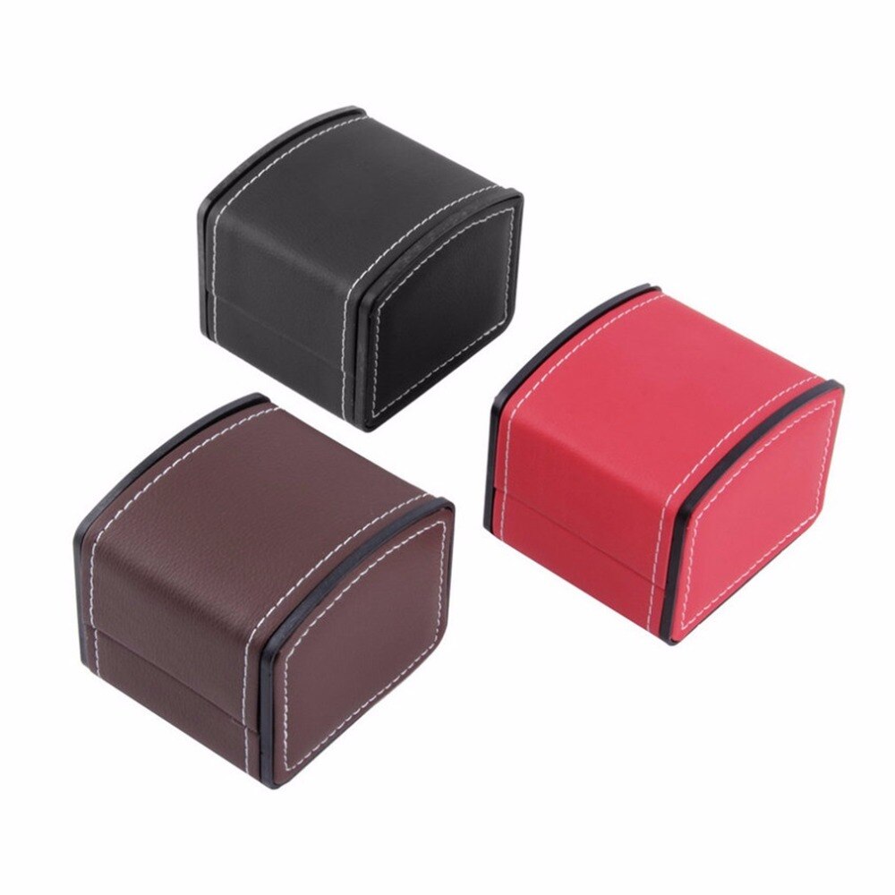 Luxury Watch Box Display Case Boxes Watches Jewelry Leather Storage Box Holder Organizer For Women Men Watches Box