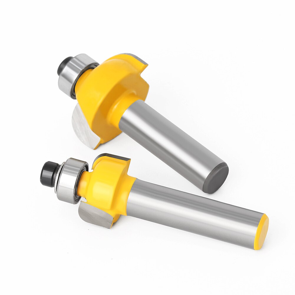 1pcs/set Cove Bit With Bearing8mm shank Dovetail Router Bit Cutter wood working
