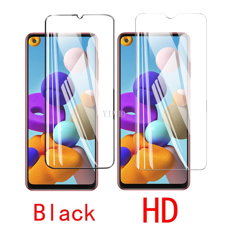 glass for samsung a 21s a21s glasses camera protector on galaxy a21s a 21s a217f/ds protective film 6.5'' tempered glas