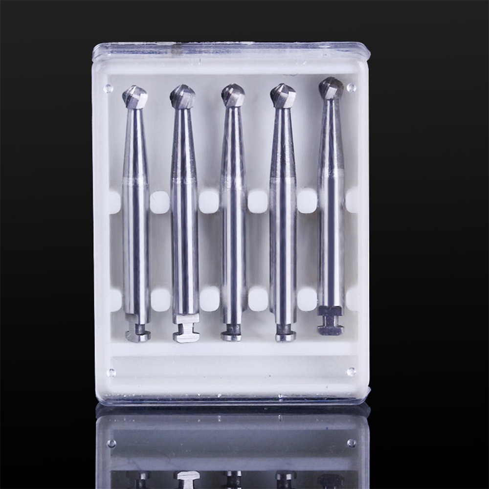 5 Pcs Dental product RA ronde bur Dental Lab Tungsten Carbide Burs lage snelheid Hardmetalen Burs RA bur